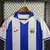 Camisa Leganés I 23/24 - Torcedor Joma Masculina - Branca com detalhes em azul - Fut-Ace