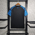 Camisa Napoli I Treino 23/24 - Torcedor EA7 Masculina - Preta com detalhes em azul - comprar online