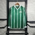 Camisa Palmeiras Retrô I 1993 Torcedor manga longa - Verde com listras em branco