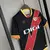 Camisa Rayo Vallecano II 23/24 - Torcedor Umbro Masculina - Preta com detalhes em vermelho e amarelo na internet