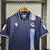 Camisa Real Sociedad II 23/24 - Torcedor Macron Masculina - Azul com faixa em branco na lateral - Fut-Ace