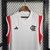 Camisa Regata Flamengo Treino II 23/24 Torcedor Masculina - Branco com detalhes em vermelho e preto - Fut-Ace