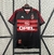 Camisa Retrô AC Milan III 1998/1999 - Masculina Adidas - Preta com detalhes em vermelho
