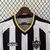 Camisa Retrô Atlético Mineiro I 2003 - Umbro Masculina - Branca e preta com detalhes em amarelo e com patrocínio na internet