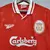 Camisa Retrô Liverpool I 1996/1997 - Torcedor Reebok Masculina - Vermelha com detalhes em branco - Fut-Ace