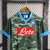 Camisa Retrô Napoli I 2013/2014 - Macron Masculina - Verde com detalhes em azul - Fut-Ace