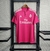 Camisa Retrô Real Madrid II 14/15 - Masculina Adidas - Rosa com detalhes em branco