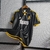 Camisa Retrô Real Madrid II 99/01 - Masculina Adidas - Preta com detalhes em amarelo na internet