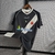 Camisa Retrô Vasco da Gama I 2010 - Penalty Masculina - Preta com detalhes em branco e com patrocínio na internet