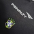 Camisa Retrô Vasco da Gama I 2010 - Penalty Masculina - Preta com detalhes em branco e com patrocínio - comprar online