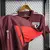 Camisa São Paulo Treino 22/23 Torcedor Masculino - Vinho com detalhe em vermelho - loja online
