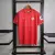 Camisa Sevilla II 23/24 - Torcedor Castore Masculina - Vermelha com ondulações cinza e dourado