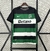 Camisa Sporting Lisboa I 24/25 - Torcedor Nike Masculina - Preta com detalhes em verde e branco