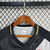 Camisa Vasco da Gama I 23/24 - Torcedor Kappa Feminina - Preta com a faixa em branco - Fut-Ace