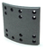 Lona Freio Volkswagen 17230/260 OD 10-14/Dianteiro - comprar online