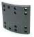 Lona Freio Volkswagen 17230/260 OD 10-14/Dianteiro - comprar online