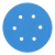 Disco Hookit Azul 320 (Caixa com 5) - comprar online