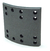 Lona Freio Volkswagen 17230/260 OD 10-14/Dianteiro