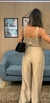 Conjunto Blusa sem Mangas e Calça wide leg - Império Mulher