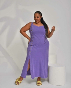 Vestido Botão Lateral - showcasemodas