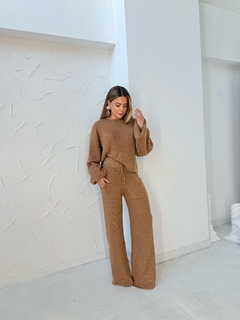 Conjunto Mousse Tricô Canelado - comprar online