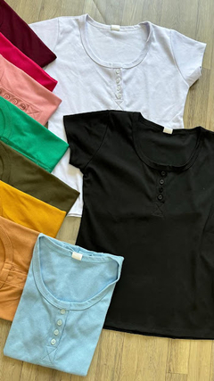 Blusa Básica Com Manga - comprar online