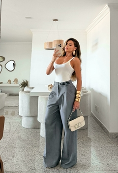Calça Alfaiataria c/cinto - showcasemodas