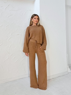 Conjunto Mousse Tricô Canelado na internet