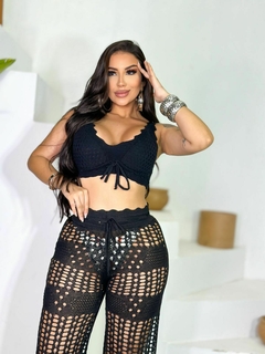 Calça em Crochê na internet