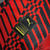 Camisa AC Milan 23/24 - Torcedor Puma Masculina - Preta com detalhes em vermelho - Nuke Tailandesa