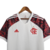 Camisa Flamengo II 21-22 Torcedor Masculina - Branca com detalhes na manga em vermelho e preto - Nuke Tailandesa