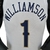 Camiseta NBA New Orleans Pelicans Williamson 1 - Nike - Branca na internet