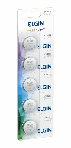 BATERIA LITHIUM 3V ELGIN CR2032