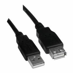 CABO EXTENSOR USB 2.0 A-MACHO X A-FEMEA 3M - comprar online