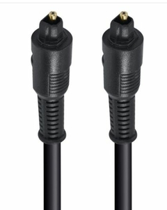 CABO DE AUDIO EM FIBRA ÓPTICA MACHO X MACHO 2M - comprar online