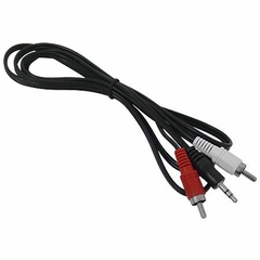 CABO AUDIO/VIDEO 2RCA+P2 STEREO 1,5M - comprar online