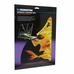 SKIN (ADESIVO) P/ NOTEBOOK 17" TEMA FIRE MH-475655 MANHATTAN