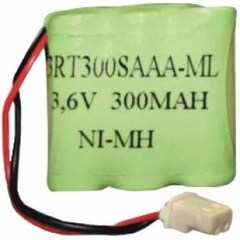 BATERIA P/ TELEFONE S/FIO 2/3 AAA 3.6V 300 MAH RONTEK