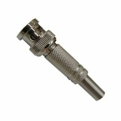 CONECTOR BNC PARA RG59 PINO COM MOLA E PARAFUSO SH-8115