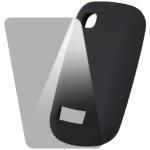 CAPA+PELÍCULA NOKIA ASHA 200 SILICONE PRETO
