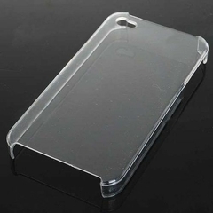 CAPA+PELÍCULA IPHONE 5/5S TPU TRANSPARENTE LISO FOSCO