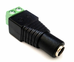 PLUG P4 FEMEA 2,1 X 5,5X14MM C/ BORNE (A050)
