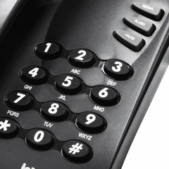 TELEFONE INTELBRAS PLENO PRETO MESA/PAREDE - Baroni Informática