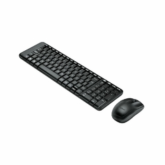 KIT MOUSE E TECLADO LOGITECH MK220 SEM FIO PRETO - comprar online