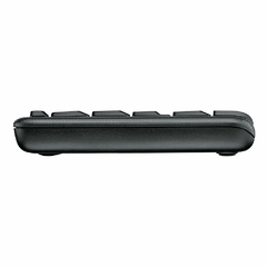 KIT MOUSE E TECLADO LOGITECH MK220 SEM FIO PRETO na internet