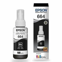 REFIL DE TINTA EPSON T664120 PRETO 70ML