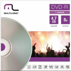 DVD-R 4.7GB 8X MULTILASER