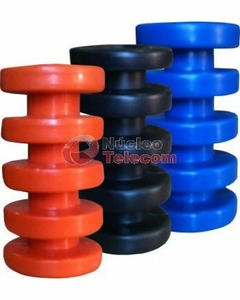 ISOLADOR PLASTICO 4R PT