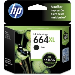 CARTUCHO DE TINTA HP664XL F6V31AB PRETO 8.5ML