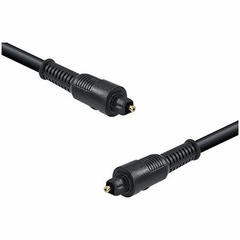 CABO DE AUDIO EM FIBRA ÓPTICA MACHO X MACHO 5M